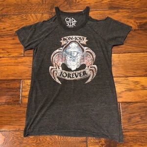 Bon Jovi cut graphic t shirt size m